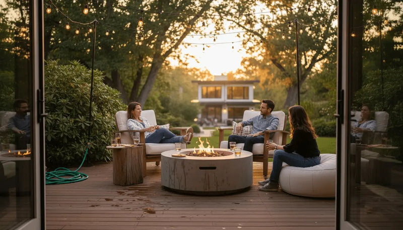7 Types of Fire Pits for Luxurious Outdoor Living Spaces - Backyard Pyre