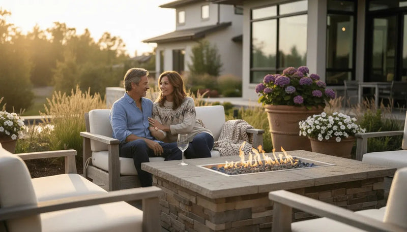 Why Consider Designer Fire Pits for Luxury Patios - Backyard Pyre