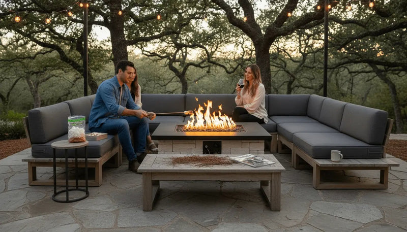 What Are Gas Fire Pits: Transforming Outdoor Ambiance - Backyard Pyre