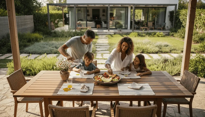 Role of Outdoor Dining Tables in Luxury Living - Backyard Pyre