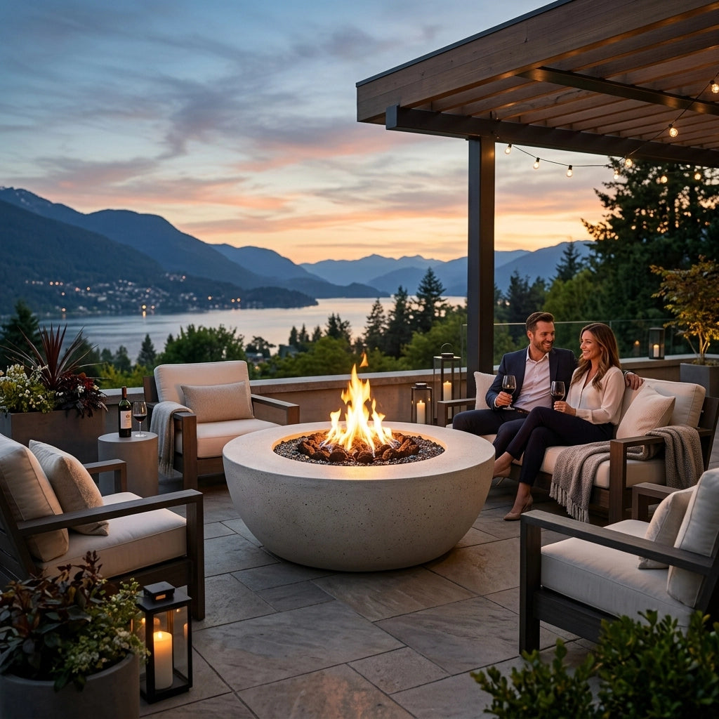 Why GFRC is the Gold Standard for Luxury Outdoor Fire Tables