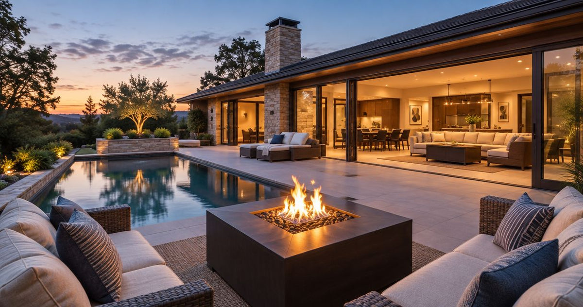 What should you check before buying a used propane fire table?