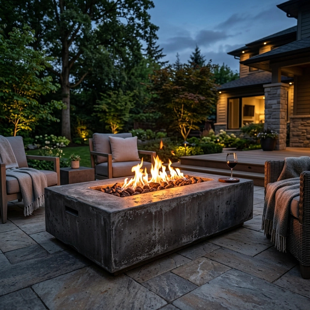 Engineered for Neglect: Why Luxury Fire Tables Improve with Age