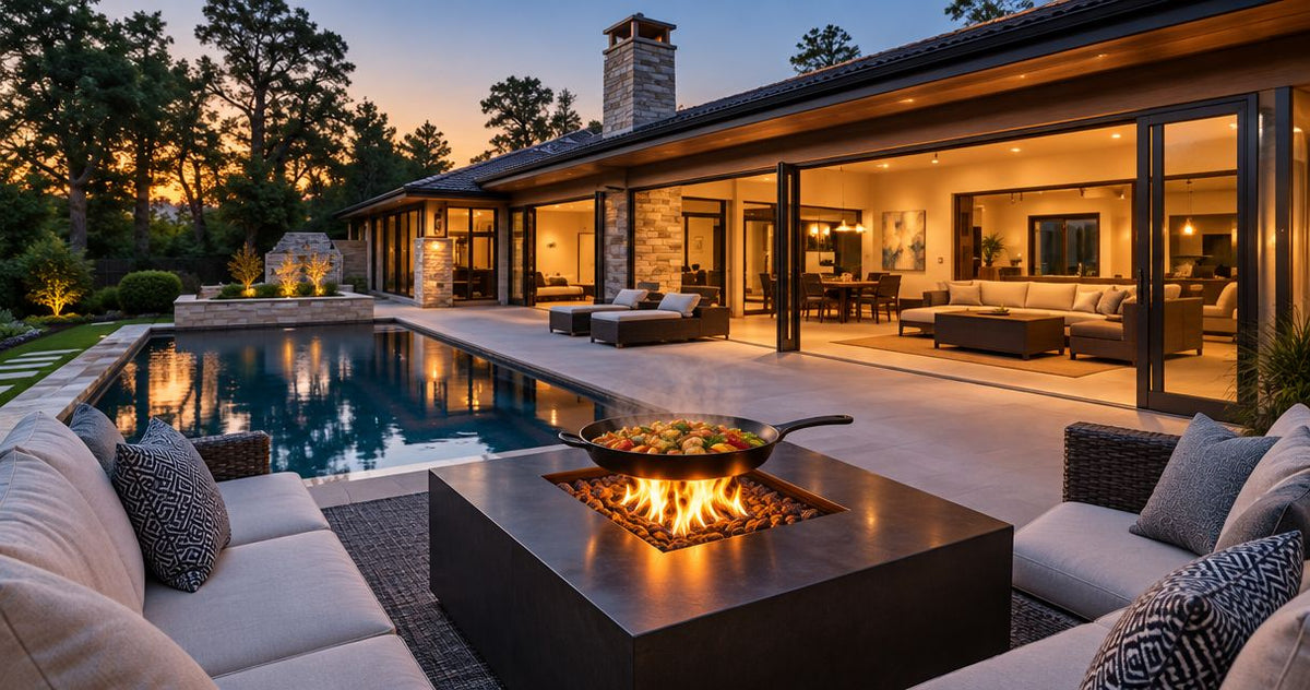 Can you cook on a propane fire table?