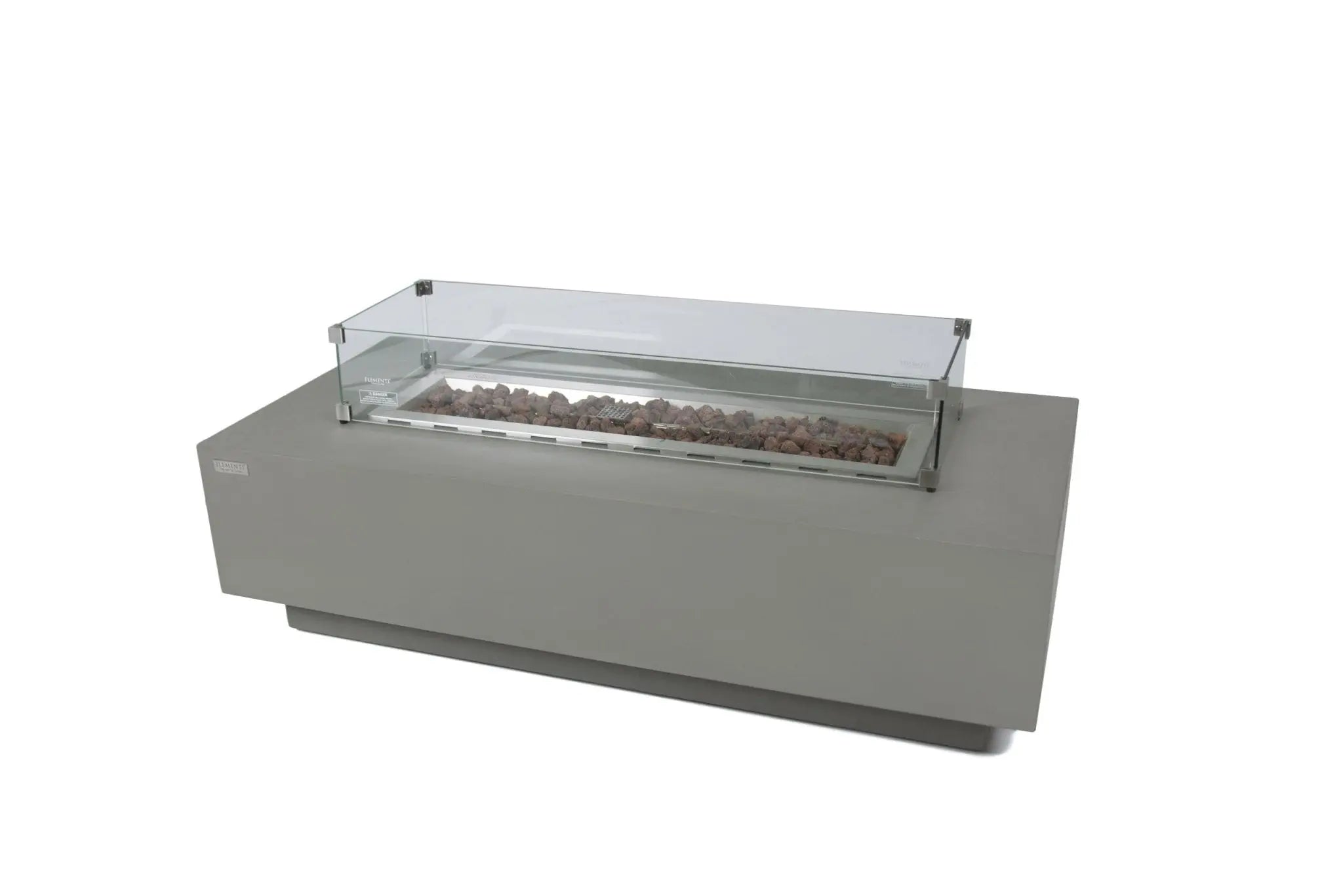 Granville 60” Concrete Fire Table - Backyard Pyre