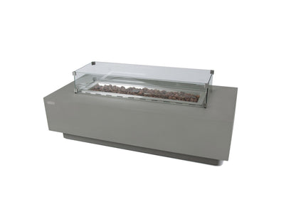 Granville 60” Concrete Fire Table - Backyard Pyre