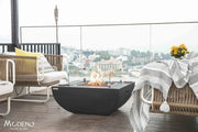 Aurora 34” Concrete Fire Table - Backyard Pyre