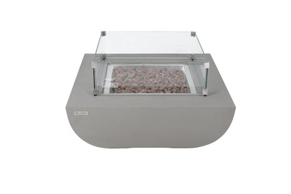 Westport 34” Concrete Fire Table - Backyard Pyre