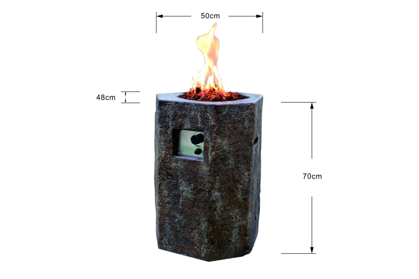 Waterford 27” Concrete Fire Table - Backyard Pyre