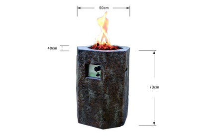 Waterford 27” Concrete Fire Table - Backyard Pyre