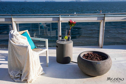 Newbridge 27” Concrete Fire Bowl - Backyard Pyre