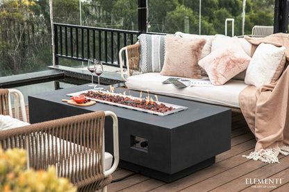 Granville 60” Concrete Fire Table - Backyard Pyre