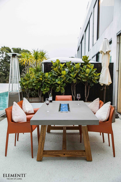 Sonoma 83” Concrete Fire / Dining Table - Backyard Pyre