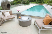 Tramore 34” Concrete Fire Table - Backyard Pyre