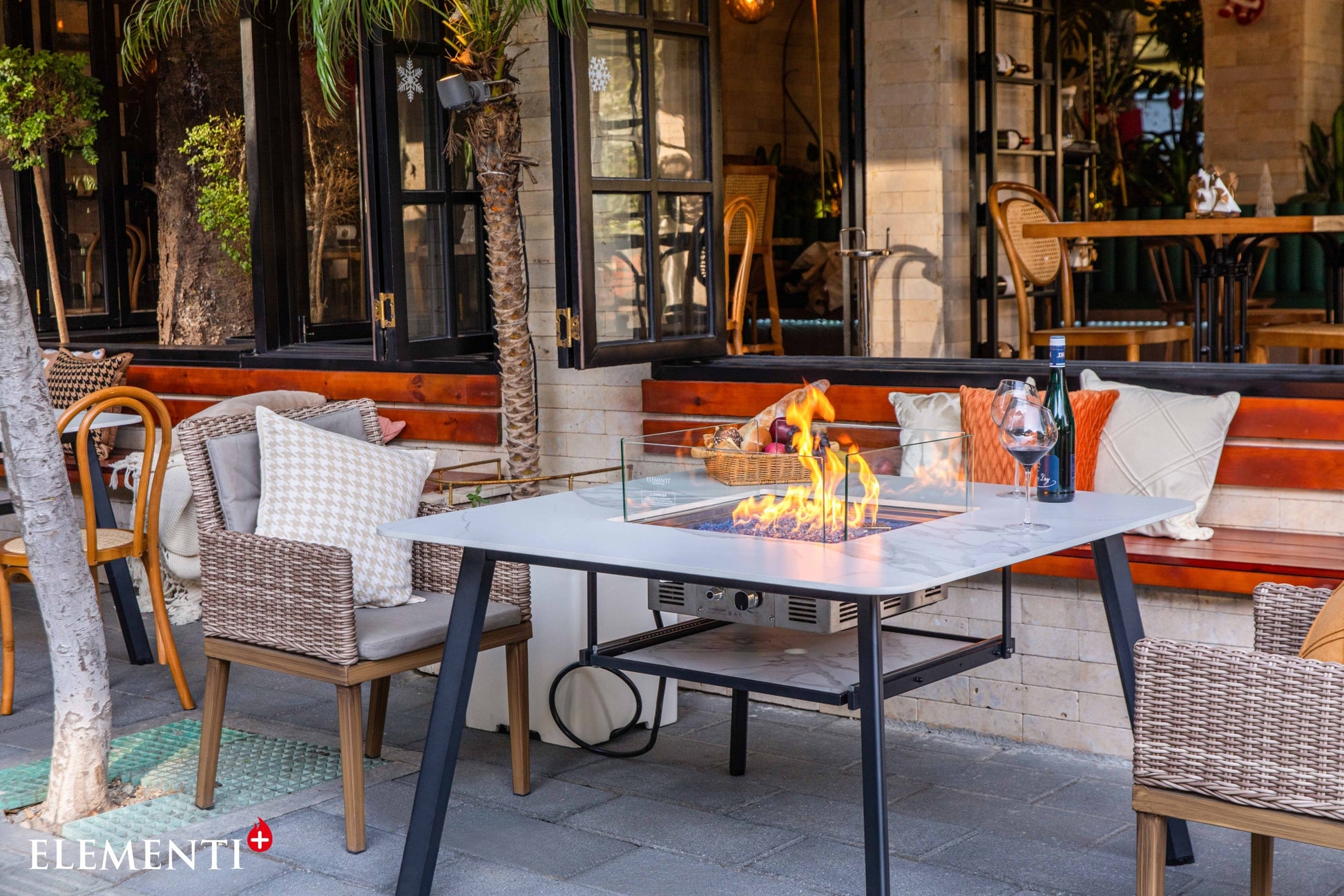 Helsinki Dining Table - Backyard Pyre