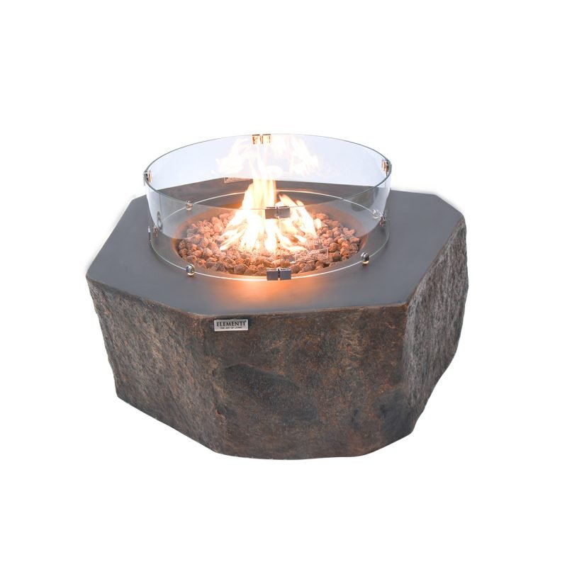 Columbia 42” Concrete Fire Table - Backyard Pyre
