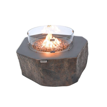 Columbia 42” Concrete Fire Table - Backyard Pyre