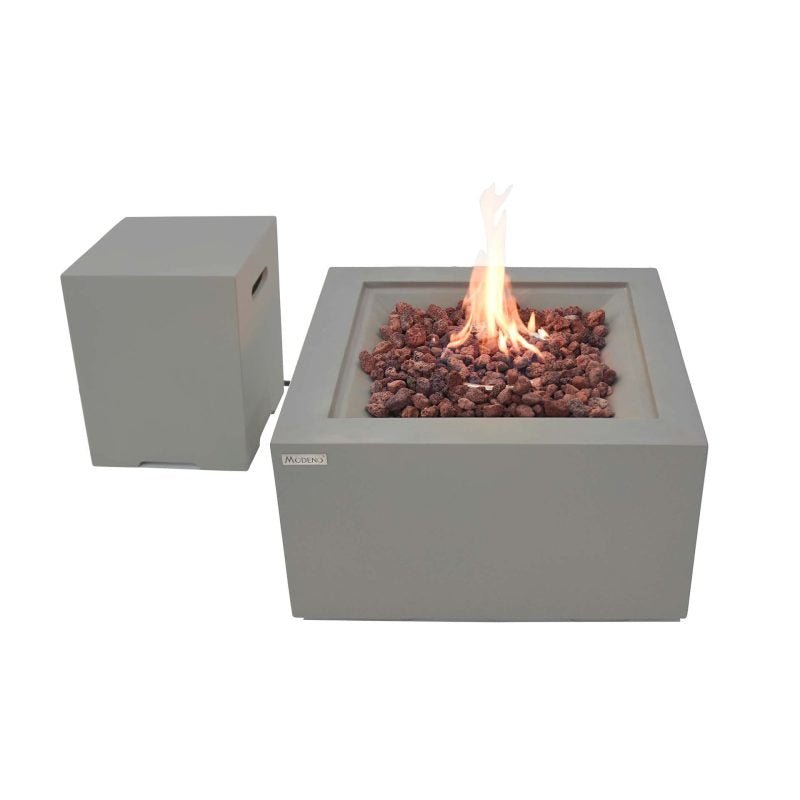 Ridgefield 27” Concrete Fire Pit - Backyard Pyre
