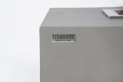 Granville 60” Concrete Fire Table - Backyard Pyre