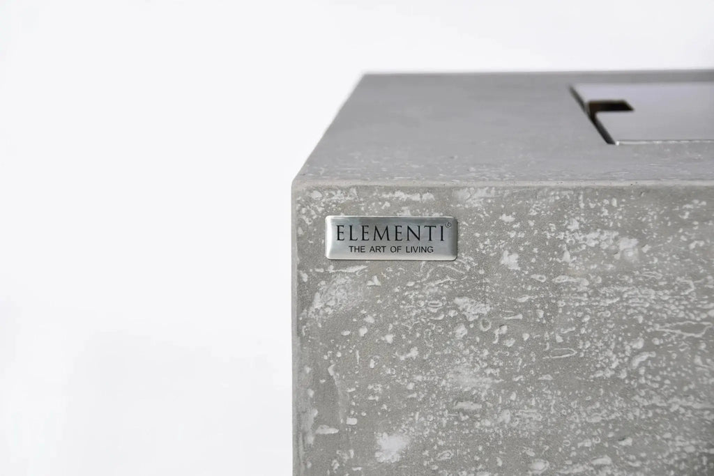 Manhattan 36” Concrete Fire Table - Backyard Pyre