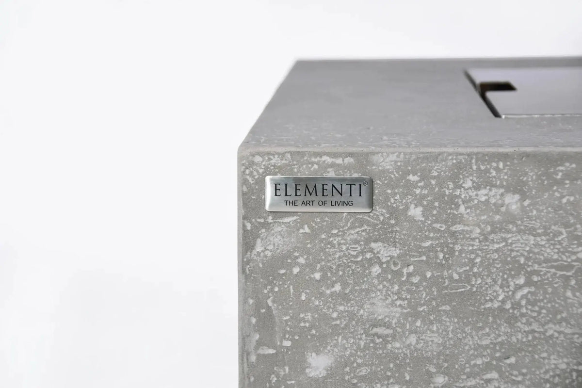 Manhattan 36” Concrete Fire Table - Backyard Pyre