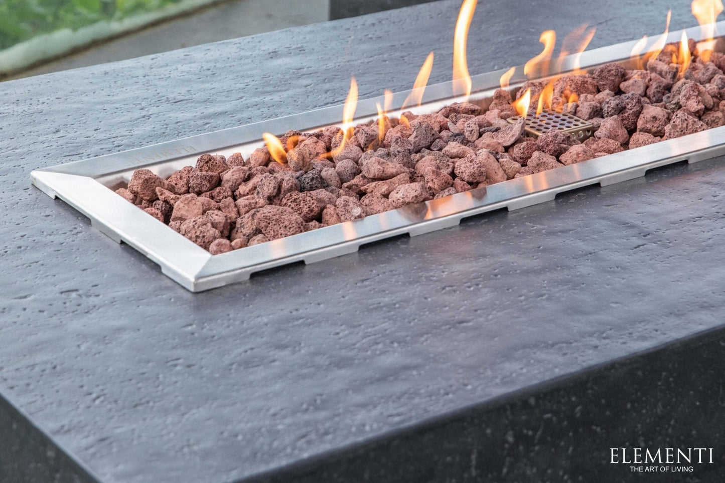 Hampton 56” Concrete Fire Table - Backyard Pyre