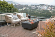 Granville 60” Concrete Fire Table - Backyard Pyre