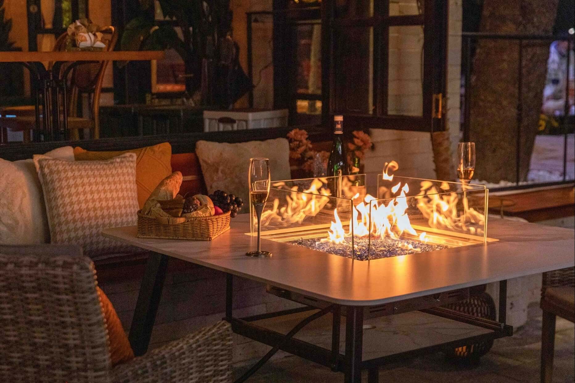 Helsinki Dining Table - Backyard Pyre