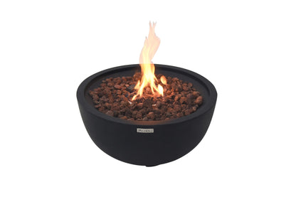 Jefferson 27” Concrete Fire Bowl - Backyard Pyre