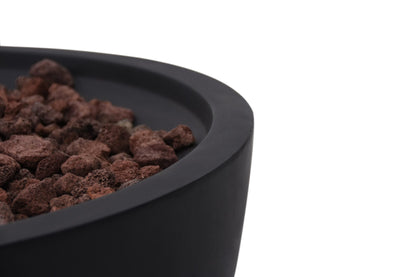 Jefferson 27” Concrete Fire Bowl - Backyard Pyre