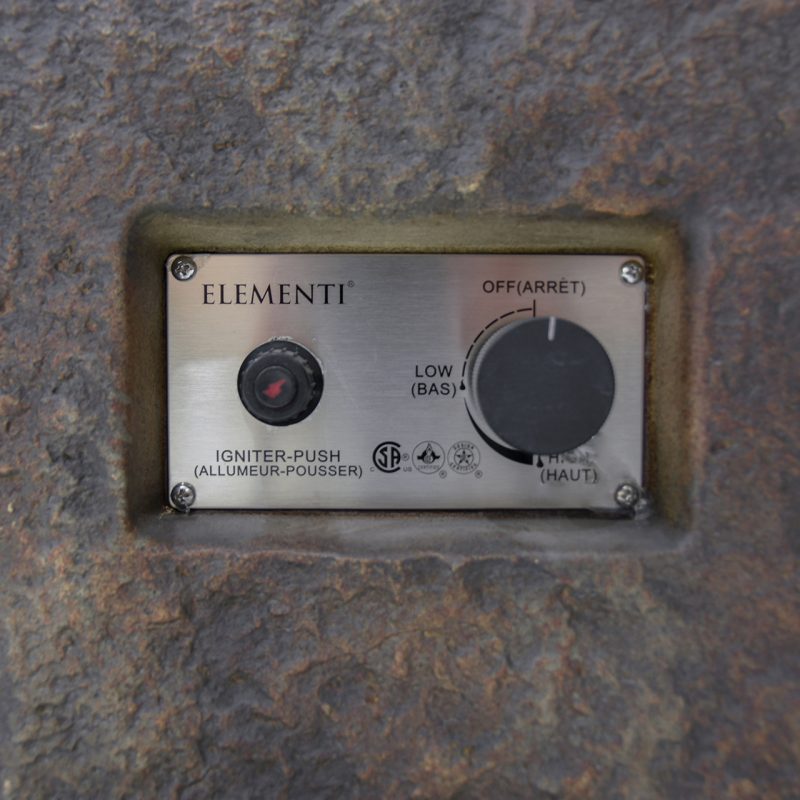 Columbia 42” Concrete Fire Table - Backyard Pyre