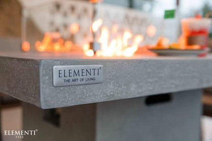Birmingham 48” Concrete Fire / Dining Table - Backyard Pyre
