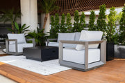 Newport Chaise - Backyard Pyre