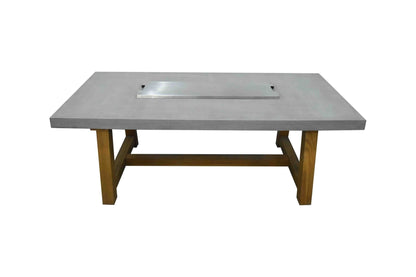 Sonoma 83” Concrete Fire / Dining Table - Backyard Pyre