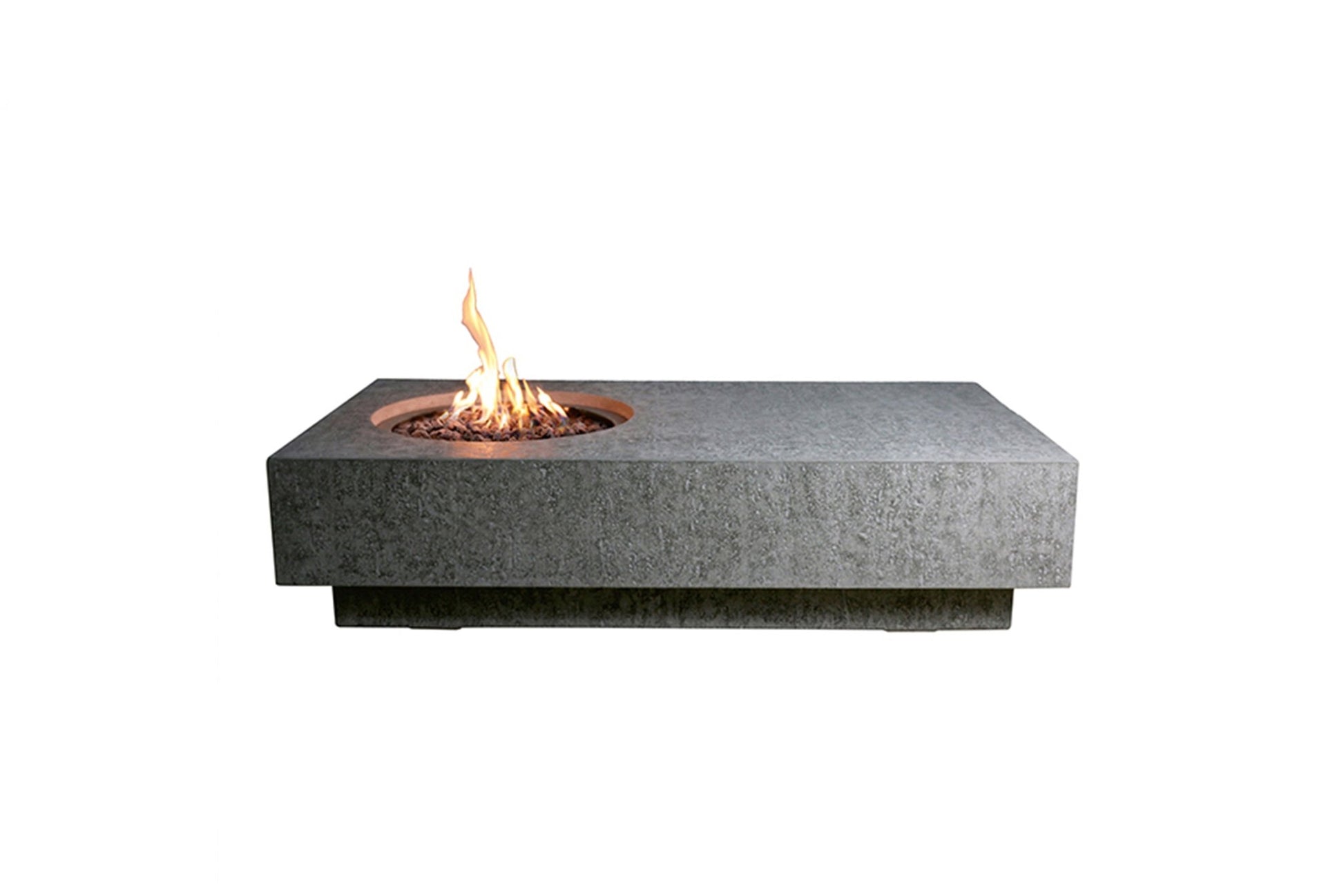 Metropolis 56” Concrete Fire Table - Backyard Pyre