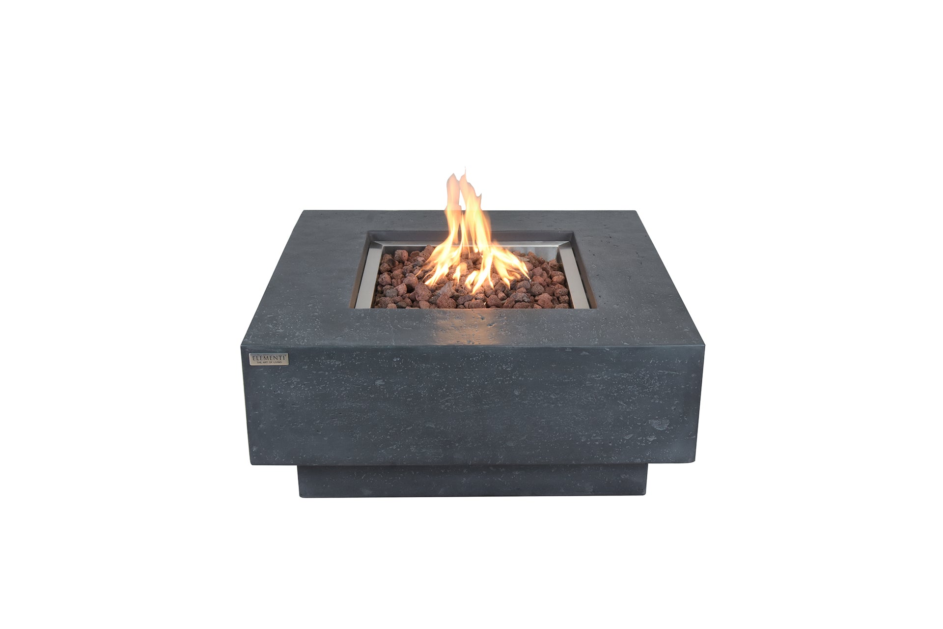 Manhattan 36” Concrete Fire Table - Backyard Pyre