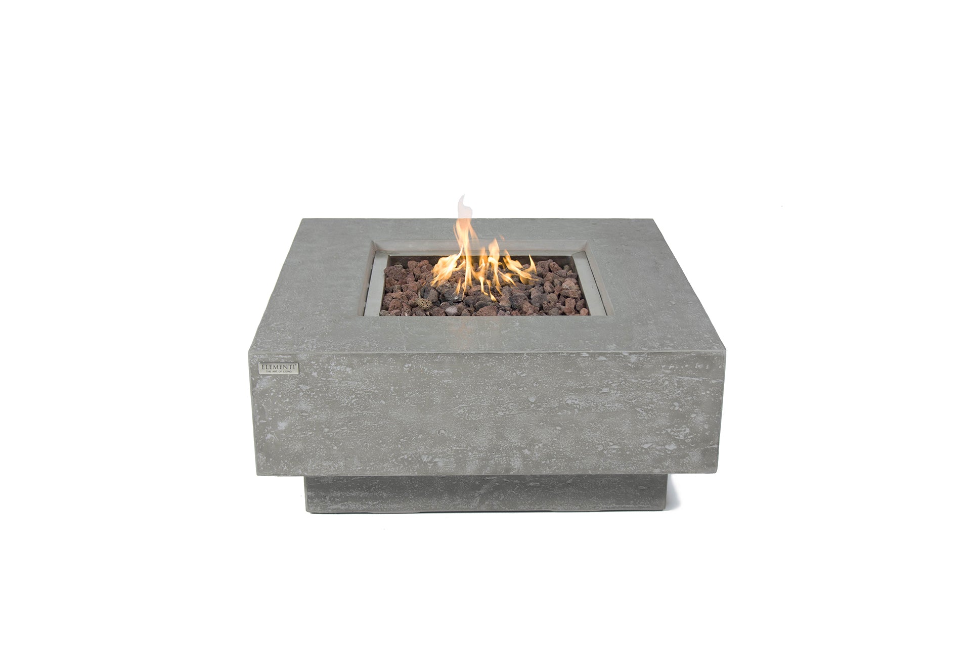 Manhattan 36” Concrete Fire Table - Backyard Pyre