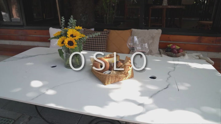 Luxury Outdoor Oslo Dining Table