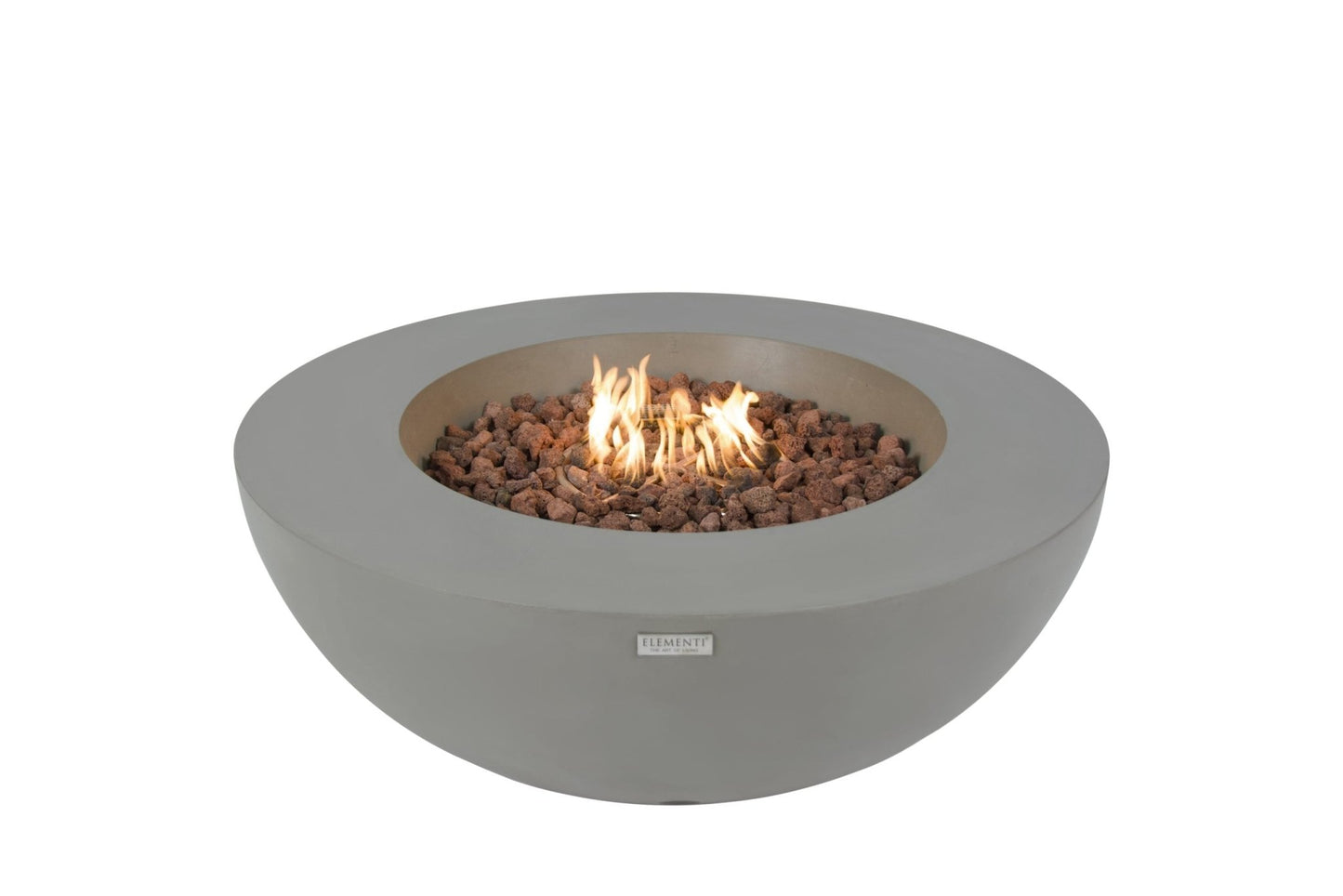 Elementi Lunar Bowl Fire Table - Backyard Pyre